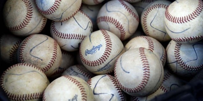 Las pelotas de beisbol son como arepas