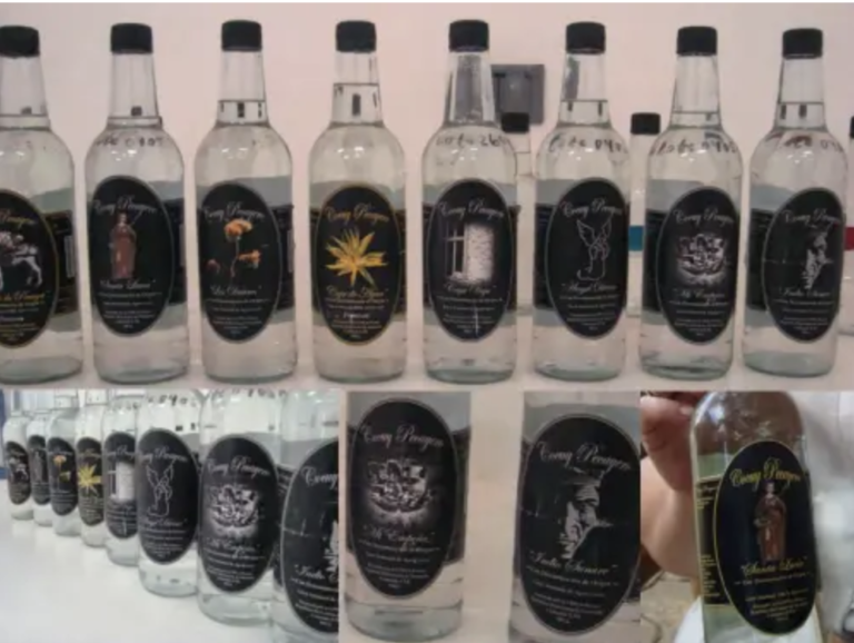 Las primeras etiquetas legales de cocuy pecayero