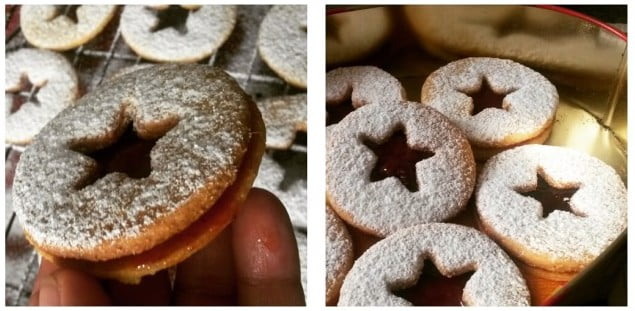 Coronas de Linz #recetasen4 x2