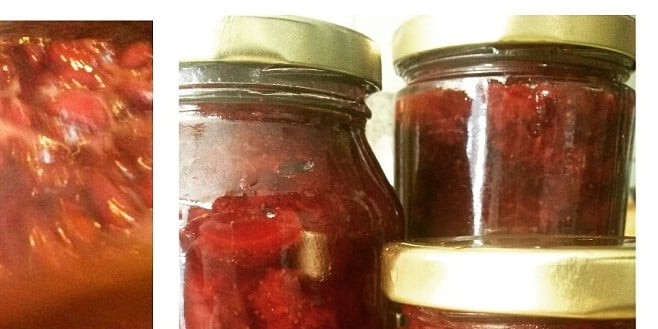 Confitura de fresas y especias #recetasEn4