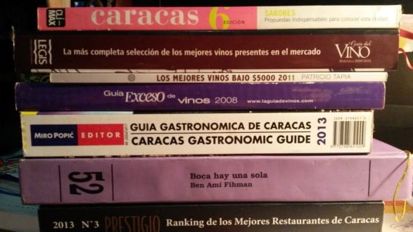 Apuntes sobre la reciente lista de «los mejores» restaurantes de Caracas