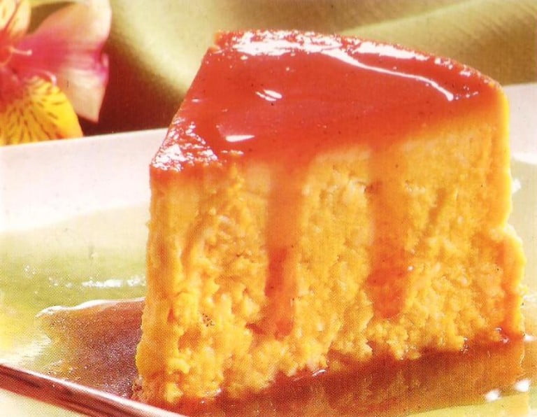 Quesillo de auyama y queso