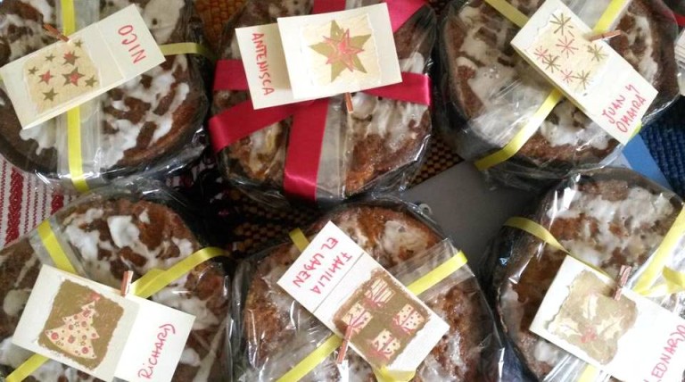 Torta navideña de zanahoria