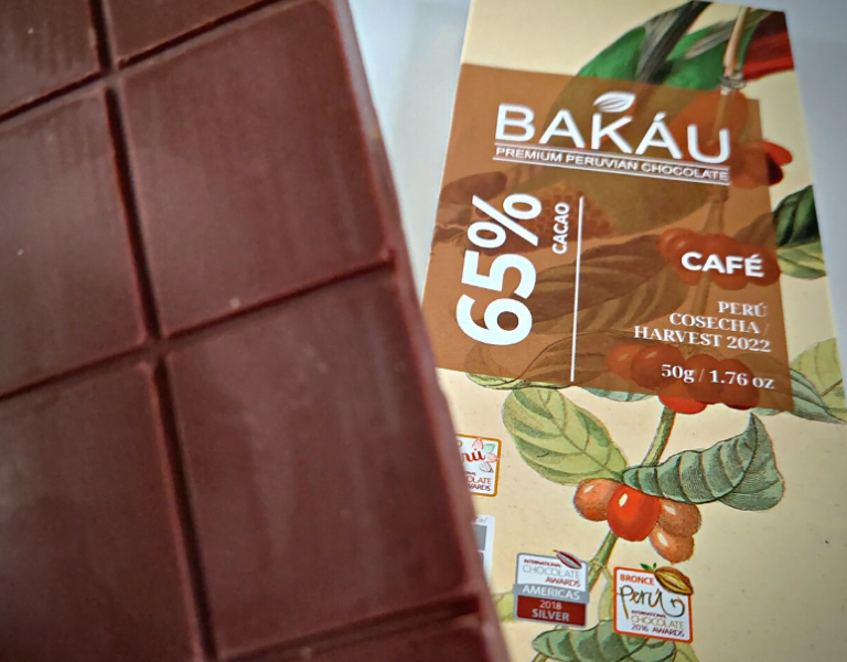 Esta tableta de chocolate Bakau con café ganó medalla de oro