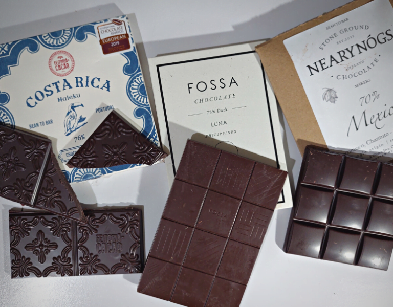 Chocolates de cacaos poco comunes o hechos en lugares inesperados