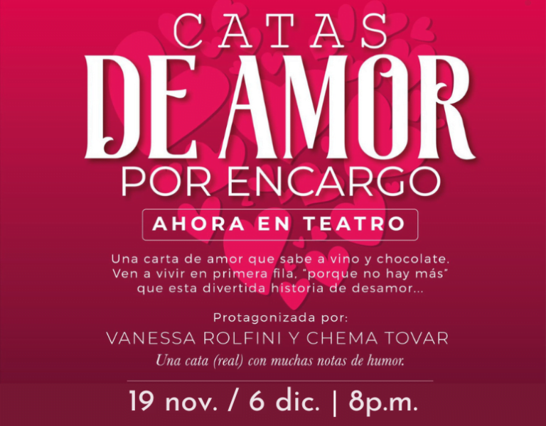 CA(R)TAS DE AMOR POR ENCARGO es teatro y cata al unísono