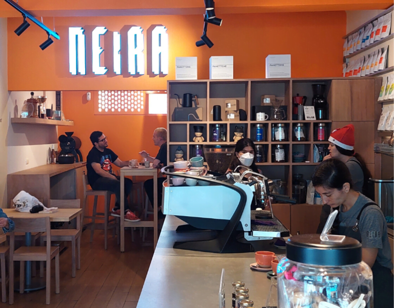 En Neira Café Lab el protagonista es el café, todo lo demás es complemento