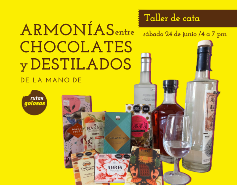 1er Taller de armonías entre chocolate y destilados