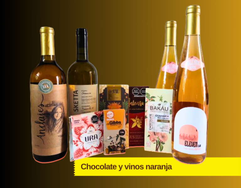 Vinos naranja y chocolate: armonía en exploración