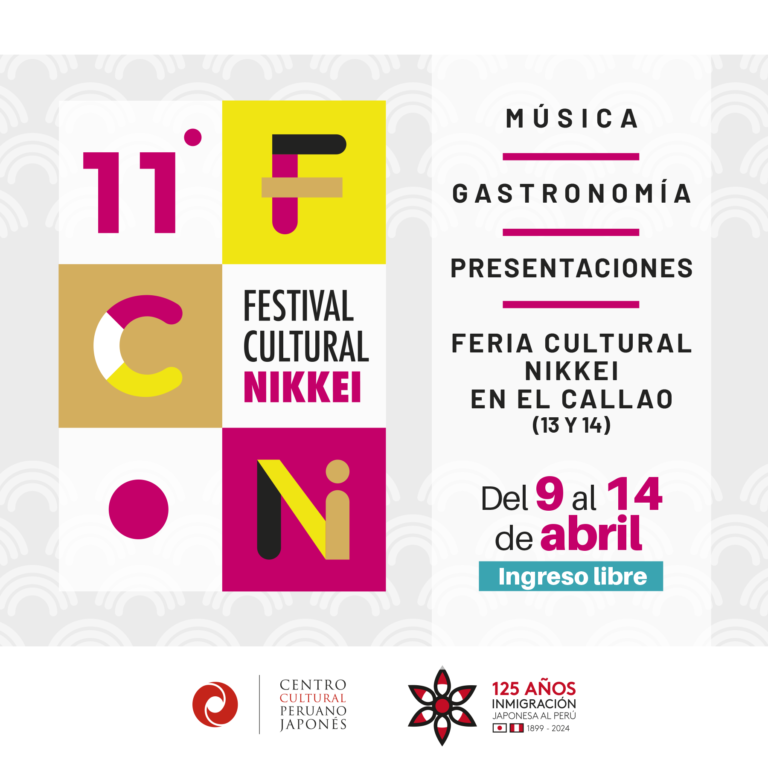 Onceavo Festival Cultural Nikkei celebra 125 años de la inmigración japonesa al Perú