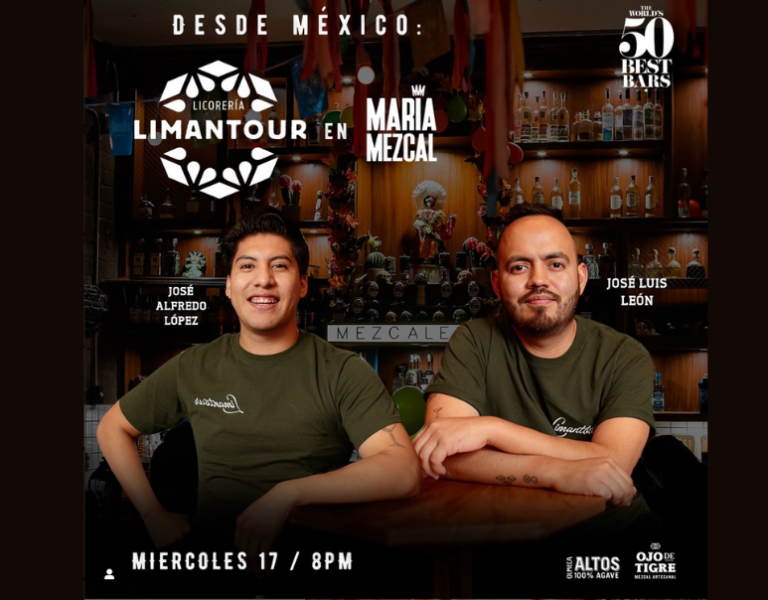 Bares María Mezcal y Limantour ofrecen experiencia única en Lima