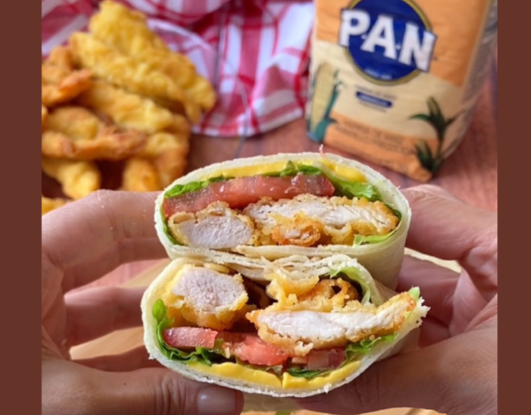 Disfruta el día de las madres con Wraps especiales  rellenos de pollo / Recetas aquí