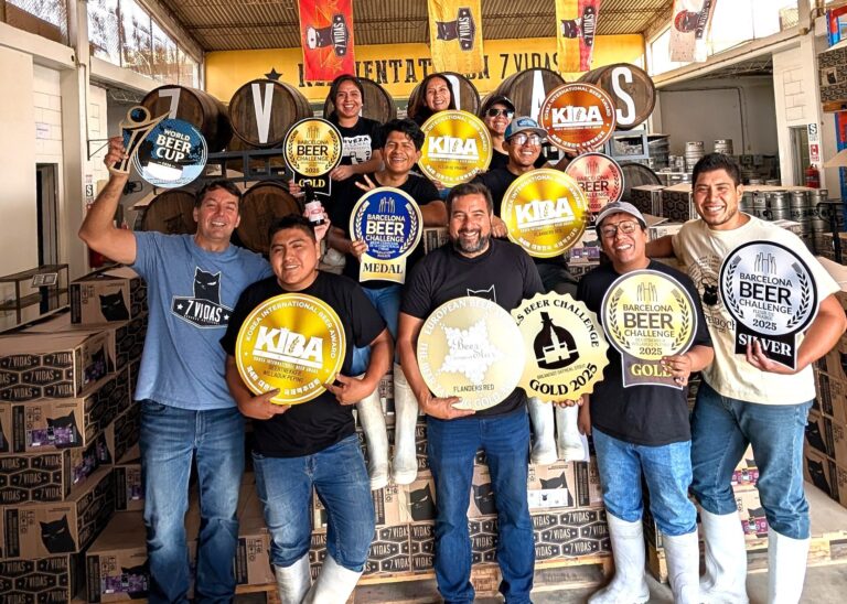 Cerveza 7 Vidas gana 20 premios internacionales en Ecuador y Paraguay