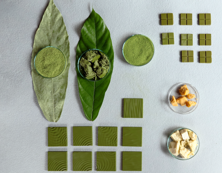 Cacao Leaf es el chocolate de Mater Iniciativa con hojas de cacao